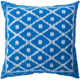 Livabliss Indigo Blues Azure Slate Accent Pillow Cover - 18x18