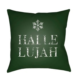 Livabliss Hallelujah Onyx Light Silver Lunar Green Accent Pillow Cover - 20...