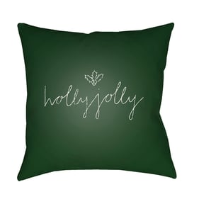 Livabliss Holly Jolly II Onyx Lunar Green Light Silver Black Accent Pillow ...