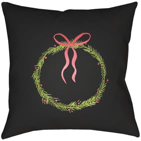 Livabliss Peace On Earth Black Ink Light Silver Accent Pillow Cover - 20x20