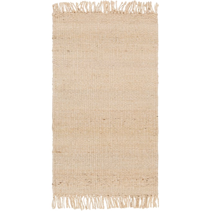 Livabliss Jute Ivory Handmade Rug - 156x108 JUITE-913