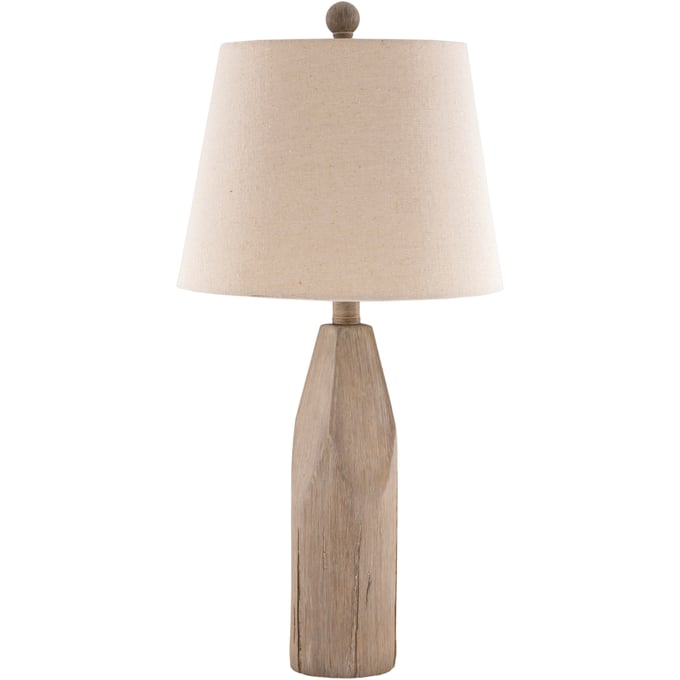 Livabliss June Gray Beige White Accent Table Lamp JUN-001