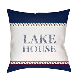 Livabliss Lake House Off White Onyx Light Silver Accent Pillow Cover - 20x2...