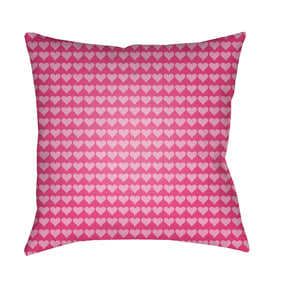 Livabliss Littles Lavender Fuchsia Accent Pillow Cover - 22x22