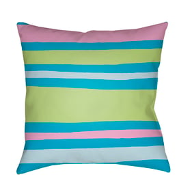 Livabliss Littles Light Blue Aqua Light Green Lavender Accent Pillow Cover ...