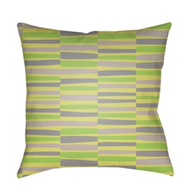 Livabliss Littles Gray Light Green Accent Pillow Cover - 20x20