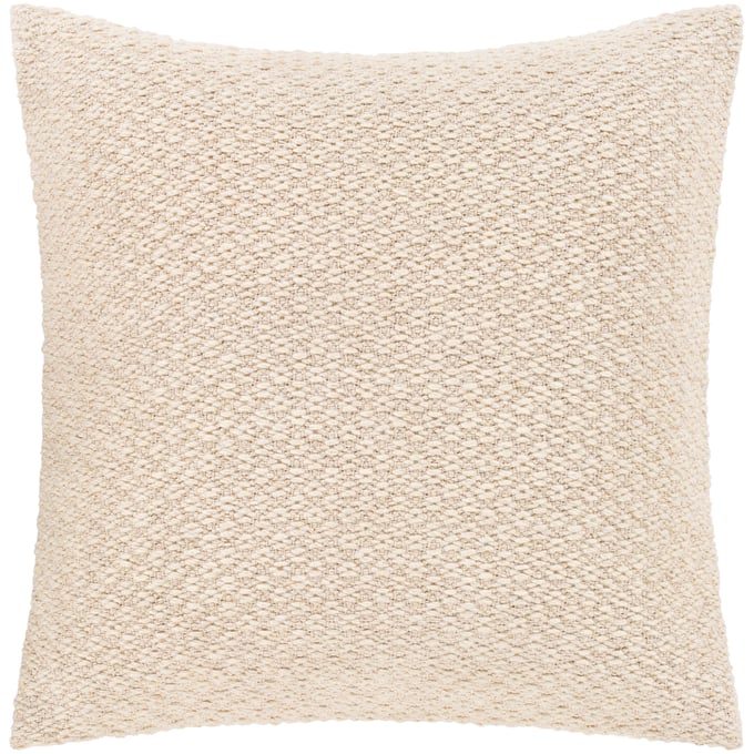 Livabliss Leif Ivory Poly Accent Pillow - 20x20 LIF002-2020P