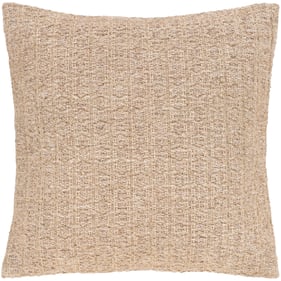 Livabliss Leif Ivory Tan Poly Accent Pillow - 20x20