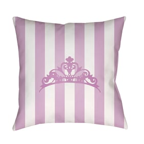 Livabliss Crown Off White Lilac Light Metallic Silver Pale Slate Accent Pil...