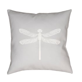 Livabliss Dragonfly Light Metallic Silver Grey Off White Pale Slate Accent ...