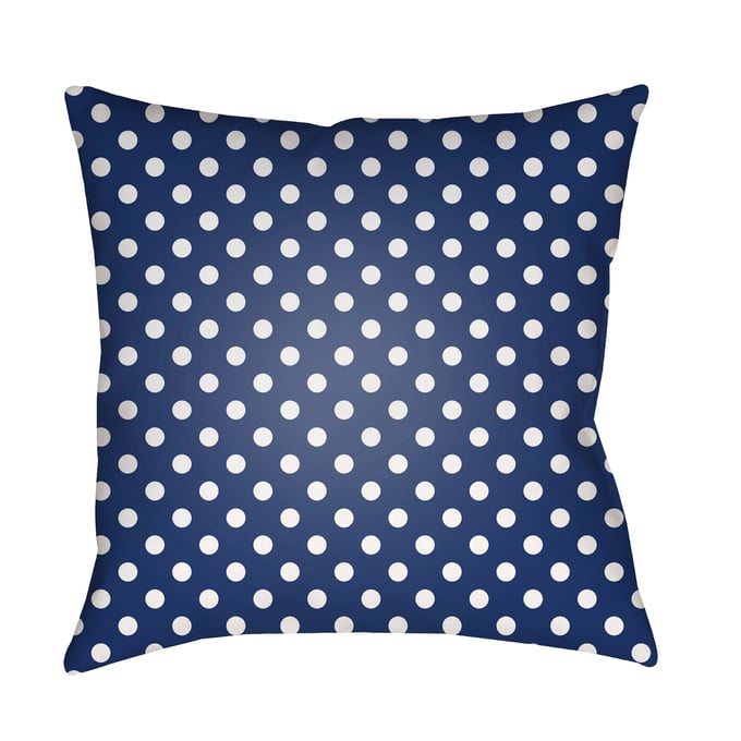 Livabliss Dottie Marine Blue Light Silver Beetle Blue Onyx Slate Accent Pillow Cover - 20x20 LIL050-2020