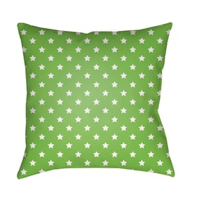 Livabliss Stars Light Silver Sage Moss Fern Tea Green Accent Pillow Cover -...