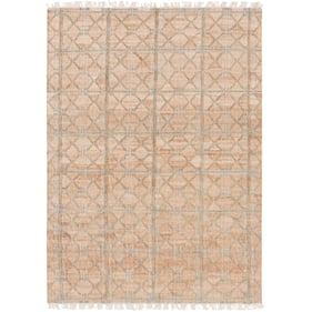 Livabliss Laural Tan Dusty Sage Cream Handmade Rug - 90x60