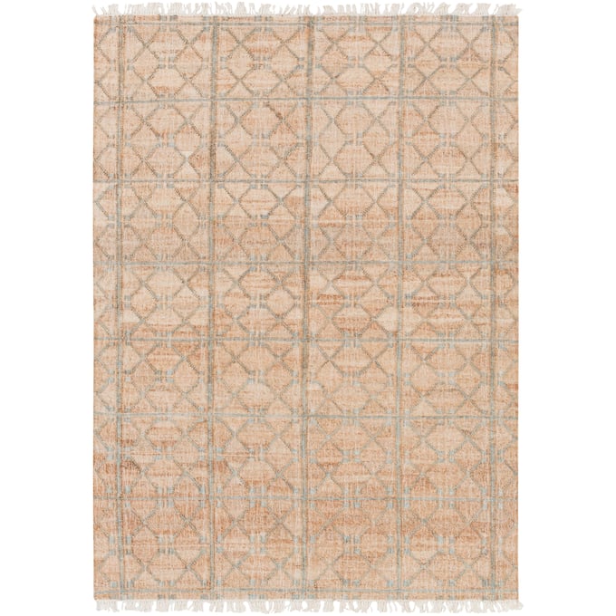 Livabliss Laural Tan Dusty Sage Cream Handmade Rug - 90x60 LRL6014-576