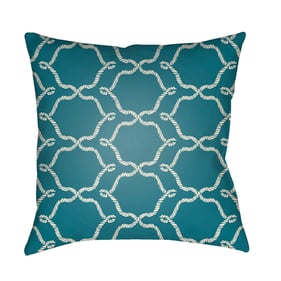 Livabliss Litchfield Beetle Slate Light Grey Marine Blue Accent Pillow Cove...