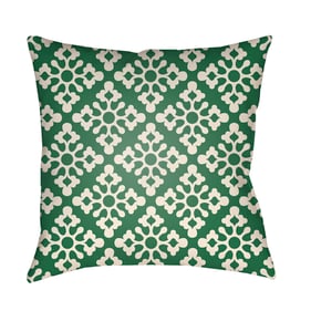 Livabliss Litchfield Pearl Lunar Green Nickel Accent Pillow Cover - 16x16