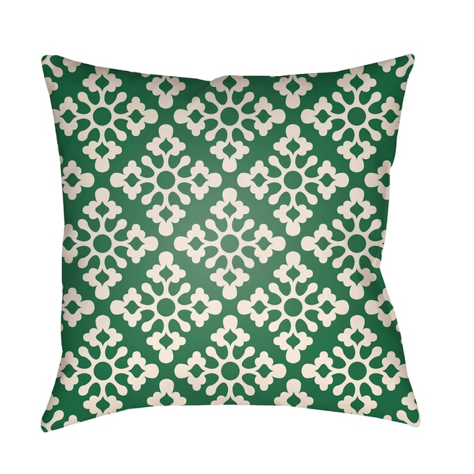 Livabliss Litchfield Pearl Lunar Green Nickel Accent Pillow Cover - 18x18 LTCH1358-1818