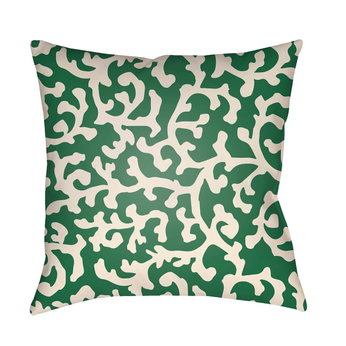 Livabliss Litchfield Pearl Lunar Nickel Green Accent Pillow Cover - 16x16 LTCH1384-1616