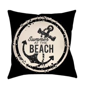 Livabliss Litchfield Black Pearl Jet Accent Pillow Cover - 20x20