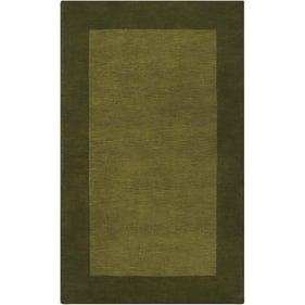 Livabliss Mystique Olive Dark Green Handmade Rug - 96x60