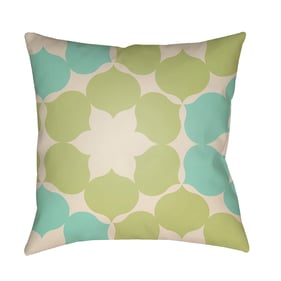 Livabliss Moderne Seafoam Ivory Light Green Accent Pillow Cover - 20x20