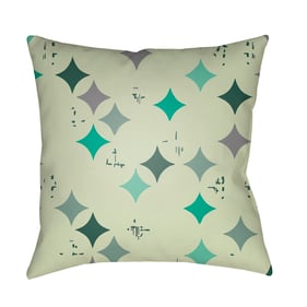 Livabliss Moderne Green Emerald Slate Dusty Sage Accent Pillow Cover - 20x2...