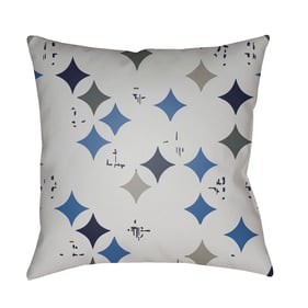 Livabliss Moderne Sage Charcoal Navy Light Gray Blue Accent Pillow Cover - ...