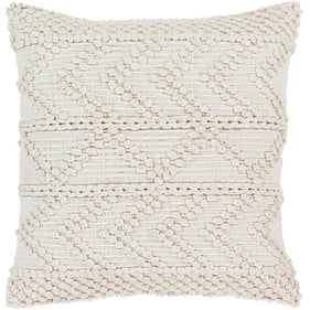 Livabliss Merdo White Poly Accent Pillow - 22x22