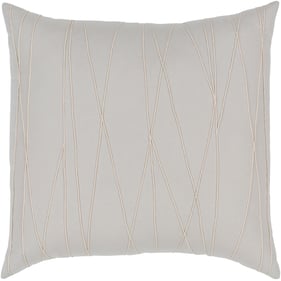 Livabliss Mio Light Gray Ivory Sham