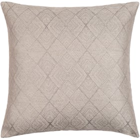 Livabliss Messina Slate Metallic Gold Poly Pillow - 18x18