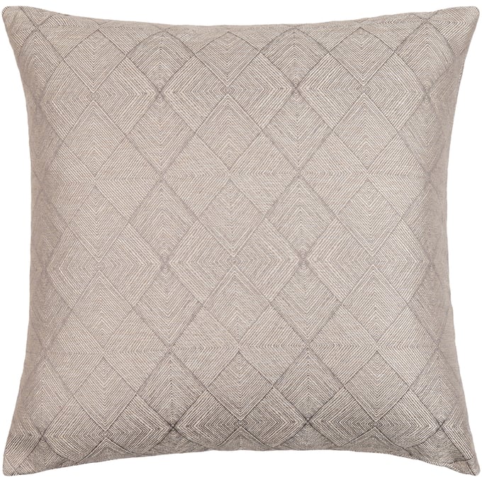 Livabliss Messina Slate Metallic Gold Poly Pillow - 18x18 MSA002-1818P