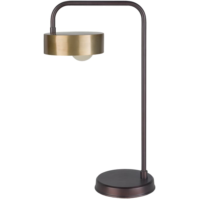 Livabliss Maverick Metallic Brass Accent Table Lamp MVR-001