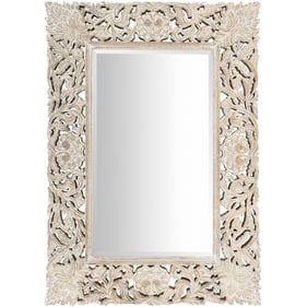 Livabliss Naomi White Accent Mirror