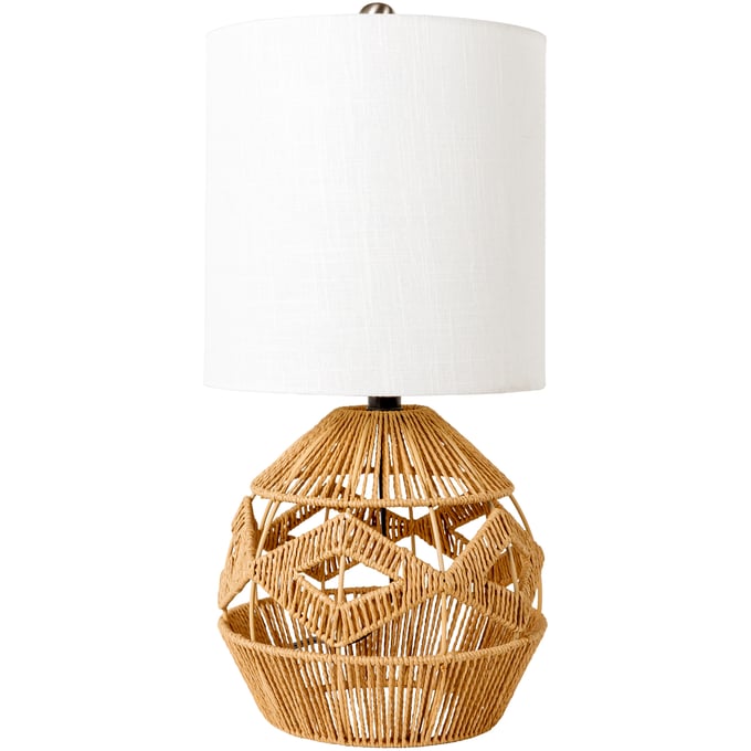 Livabliss Nosse Beige White Accent Table Lamp NSA-001