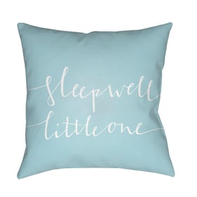 Livabliss Little One Slate Off White Metallic Silver Pewter Light Blue Acce...