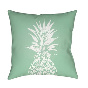 Livabliss Pineapple Pewter Off White Light Moss Sage Silver Accent Pillow C...