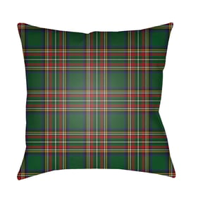 Livabliss Tartan II Onyx Khaki Lunar Green Eggplant Nickel Black Accent Pil...