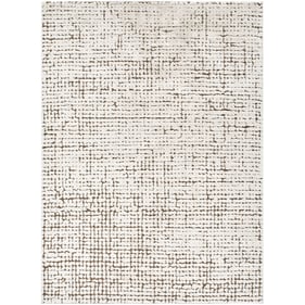 Livabliss Cascade Ivory Brown Machine Woven Rug - 84x63