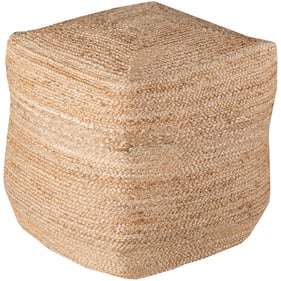 Livabliss Jute Tan Pouf