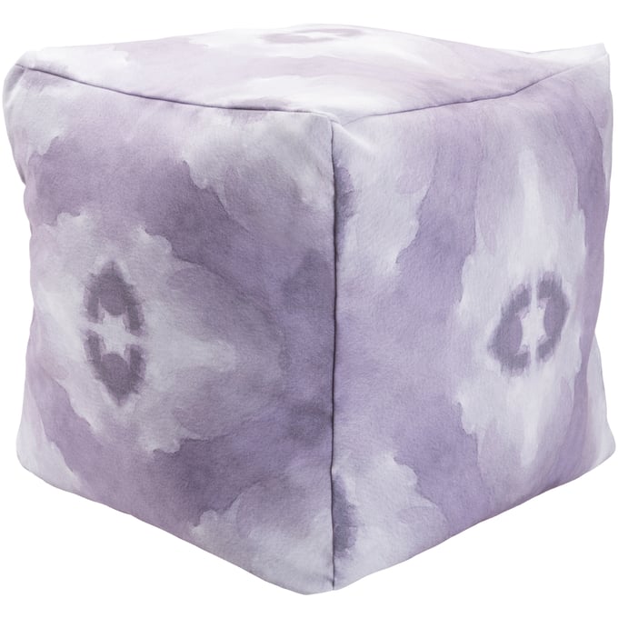 Livabliss Agua Charcoal Lavender Pouf POUF1024-181818