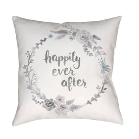 Livabliss Ever After Off White Light Silver Pale Slate Accent Pillow Cover ...