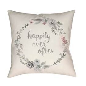 Livabliss Ever After Light Silver Grey Ivory Ash Beige Accent Pillow Cover ...