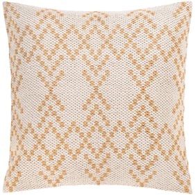 Livabliss Ryder Ivory Tan Poly Pillow - 20x20