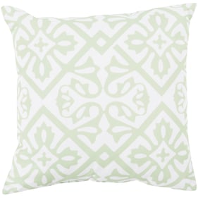 Livabliss Rain Seafoam Blush Polyester Accent Pillow Cover - 18x18