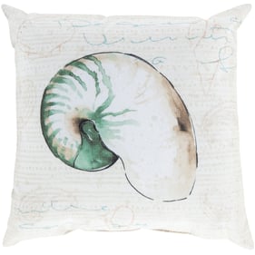 Livabliss Rain Sage Brown Light Beige Seafoam Ivory Accent Pillow Cover - 2...