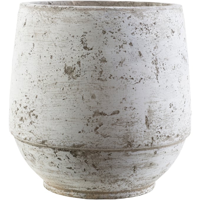 Livabliss Rome Taupe Ivory Medium Planter RMR251-M