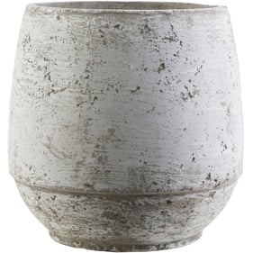 Livabliss Rome Taupe Ivory Small Planter