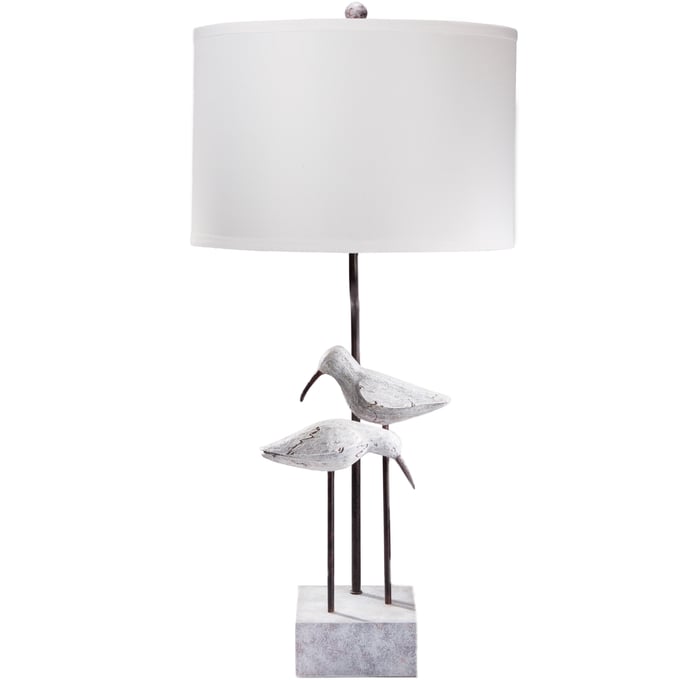 Livabliss Seagull White Black Accent Table Lamp SGLP-001