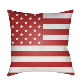 Livabliss Americana Light Metallic Silver Brick Mocha Accent Pillow Cover -...