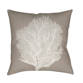 Livabliss Coastal II Light Silver Sage Nickel Accent Pillow Cover - 20x20